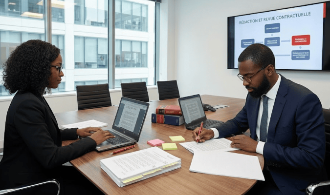 Rédaction et revue contractuelle